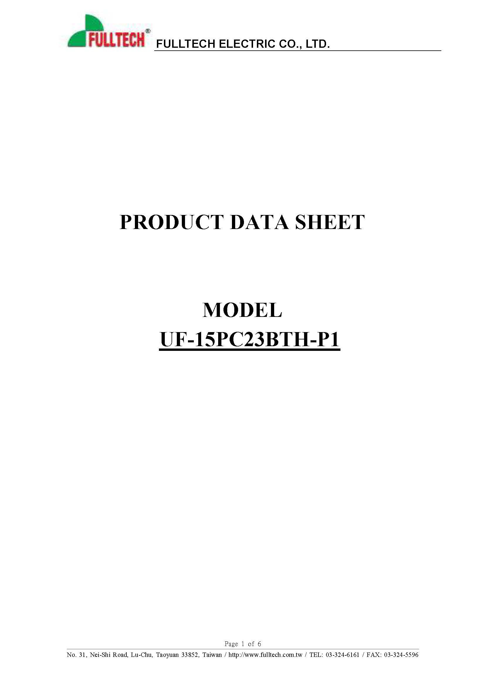 15PC23BTH-P1 Data sheet_페이지_1.jpg